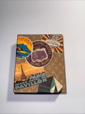 Louis Vuitton  Travel postcards Collage Art Print